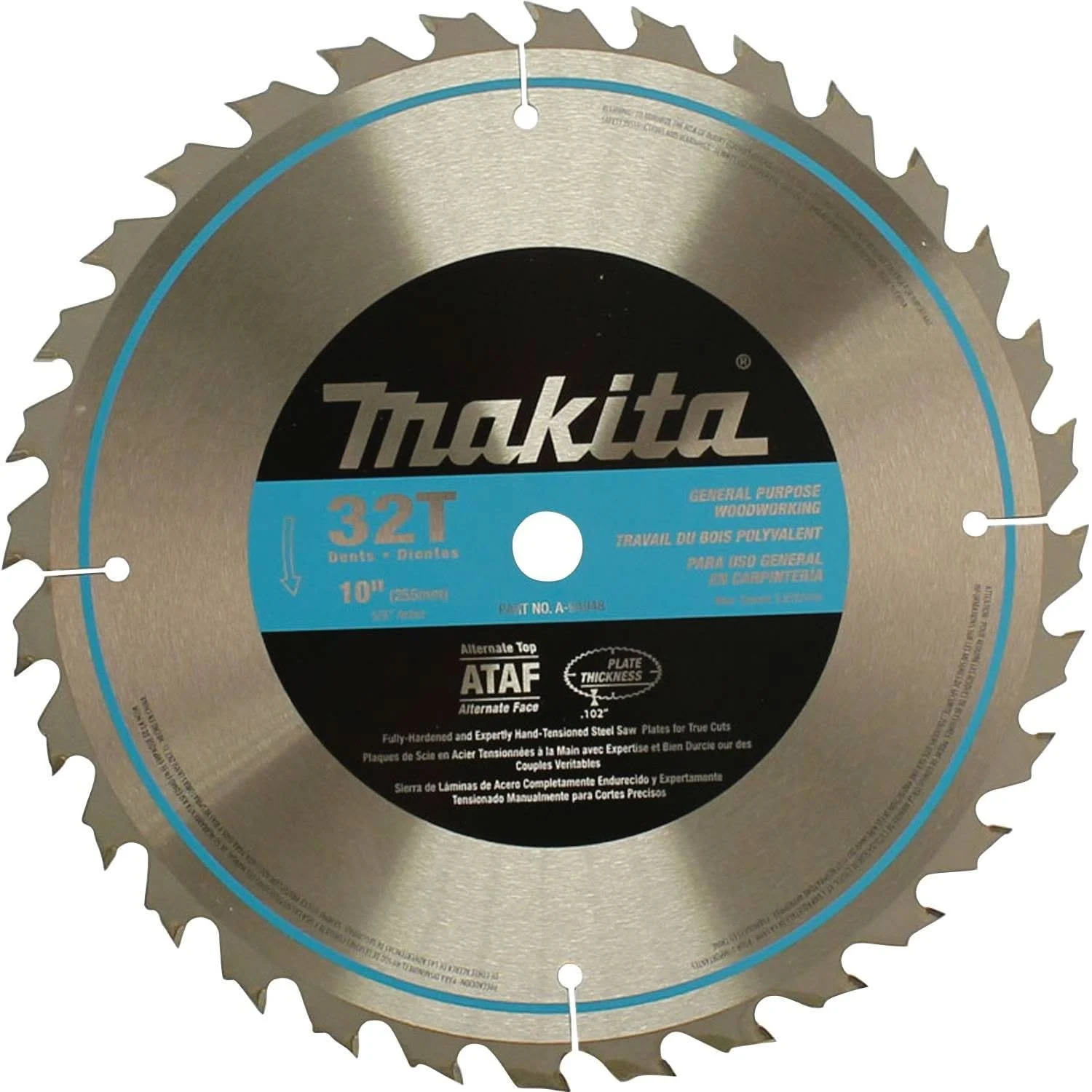 Makita A-94948 10"Â 32T Carbide-Tipped Table Saw Blade