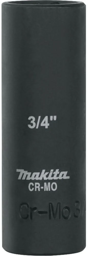 Makita A-96291 3/4" Deep Well SAE Impact Socket, 1/2" Drive