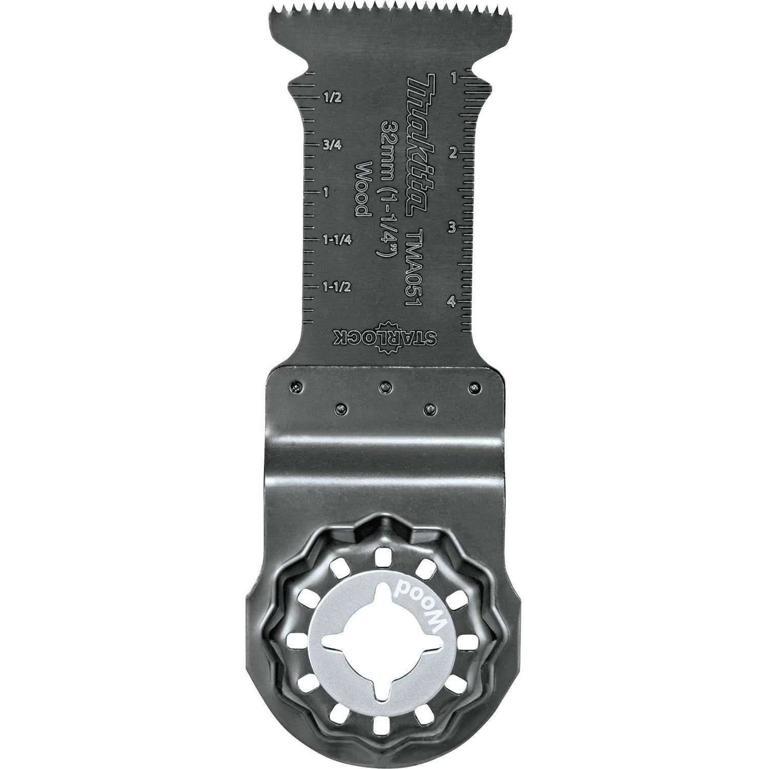 Makita B-67066 Starlock® Oscillating Multi-Tool 1-1/4" High Carbon Steel Curved Plunge Cut Blade