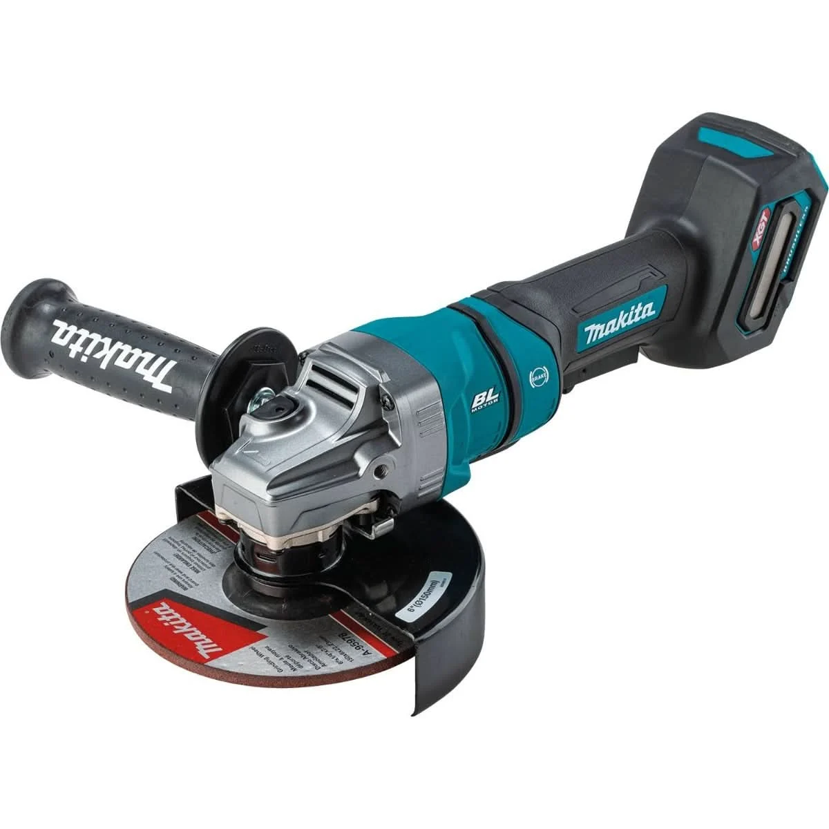 Makita GAG14Z 40V max XGT Brushless Cordless 4-1/2"Â / 6" Paddle Switch Angle Grinder, with Electric Brake, Tool Only