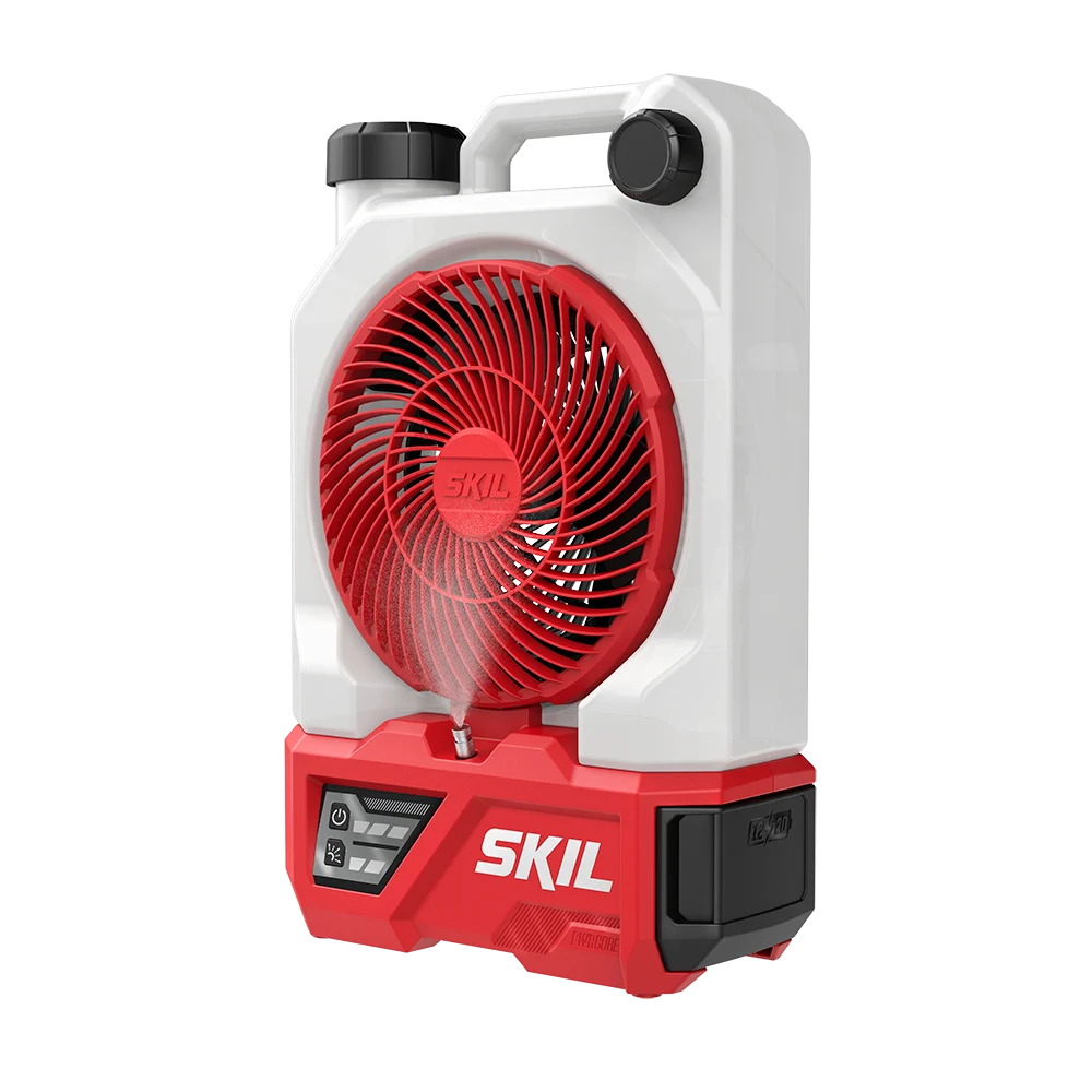 12V/20V 7 In. Misting Fan, 20V Kit
