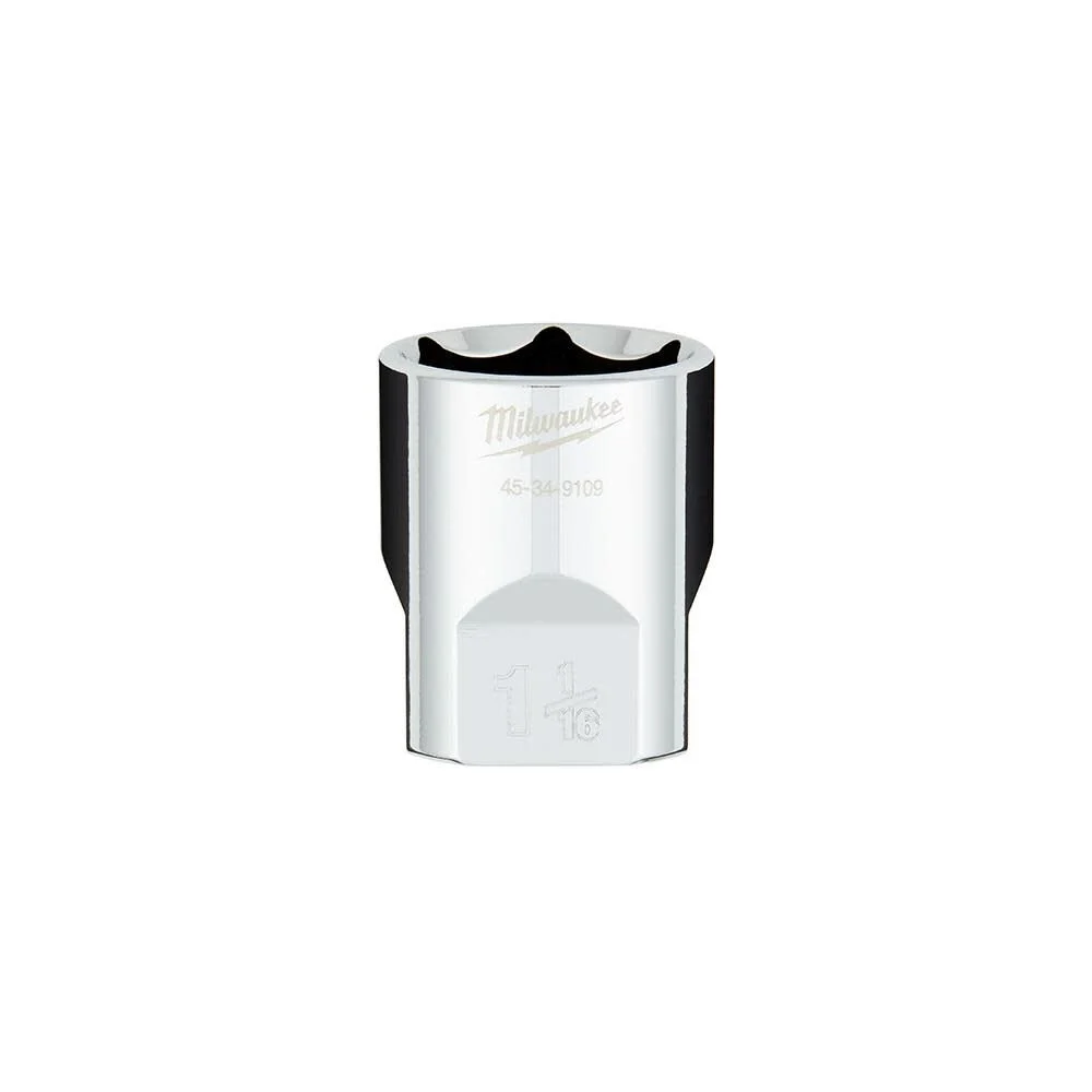 1/2 in. Drive 1-1/16 in. SAE 6-Point Socket with FOUR FLAT™ Sides