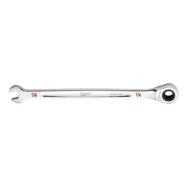 1/4" SAE Ratcheting Combo Wrench