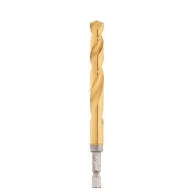 25/64" SHOCKWAVE Impact Duty™ RED HELIX™ Titanium Drill Bit