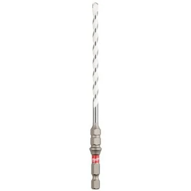 3/16" x 4" x 6" SHOCKWAVE Impact Duty™ Carbide Multi-Material Drill Bit for Concrete Screws