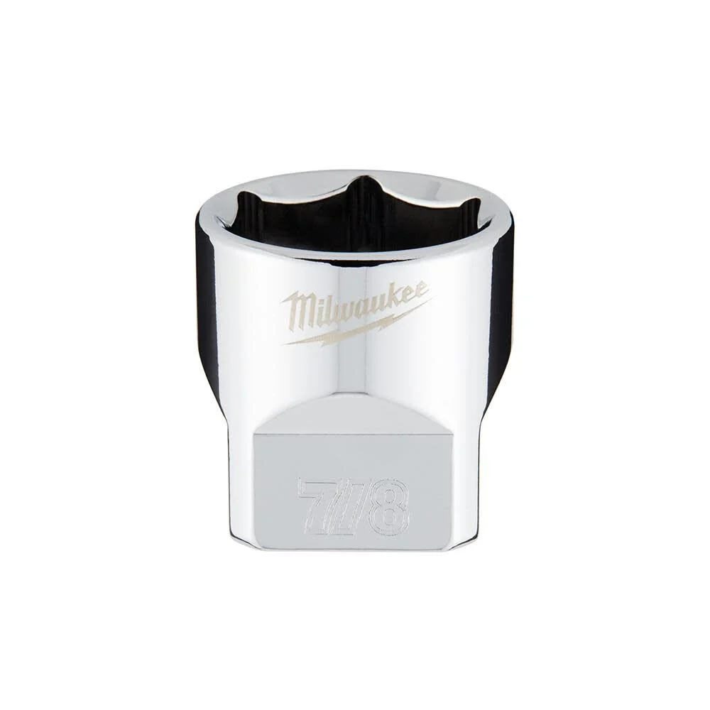 3/8" Drive 7/8" SAE Socket with FOUR FLAT™ Sides