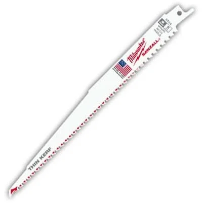 Milwaukee 48-01-6035 6" 5 TPI Sawzall  Recip Blades, 50-Pack