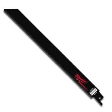 Milwaukee 48-01-6430 9" Carbide Grit SAWZALL Recip Blade, 50-Pack