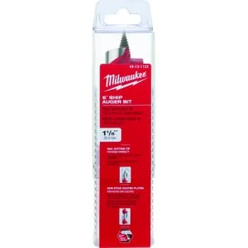 Milwaukee 48-13-1123 1-1/8" x 6" Ship Auger Bit