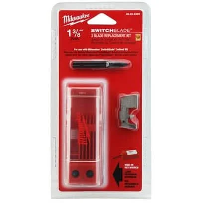 Milwaukee 48-25-5220 1-3/8" Switchblade 3 Blade Replacement Kit