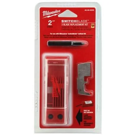 Milwaukee 48-25-5235 2" Switchblade 3 Blade Replacement Kit