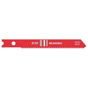 Milwaukee 48-42-0120 2-3/4" 18 TPI High Speed Steel Jigsaw Blade, 5-Pack
