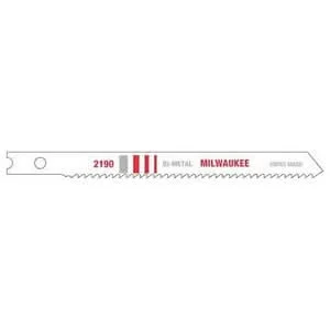 Milwaukee 48-42-2190 3-5/8" 14 TPI Bi-Metal Jigsaw Blade, 5-Pack
