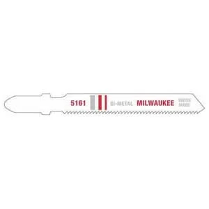 Milwaukee 48-42-5161 3" 24 TPI Bi-Metal Jigsaw Blade, 5-Pack