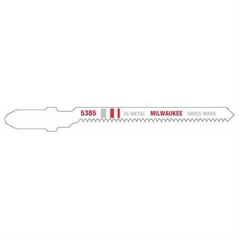 Milwaukee 48-42-5385 3" 20 TPI Bi-Metal Jigsaw Blade, 5-Pack