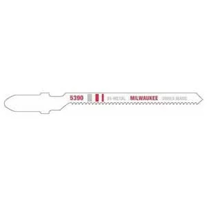 Milwaukee 48-42-5390 3" 12 TPI Bi-Metal Jigsaw Blade, 5-Pack