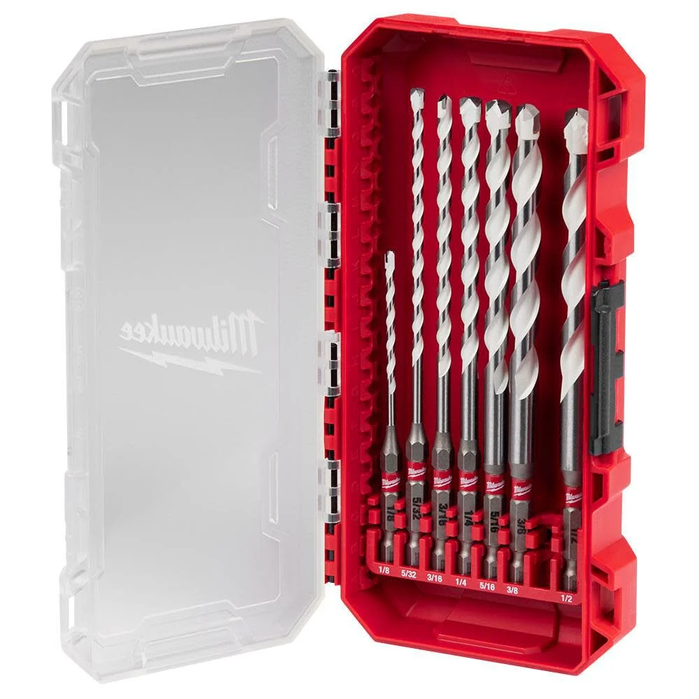 7 PC SHOCKWAVE™ Impact Duty Carbide Multi-Material Drill Bit Set