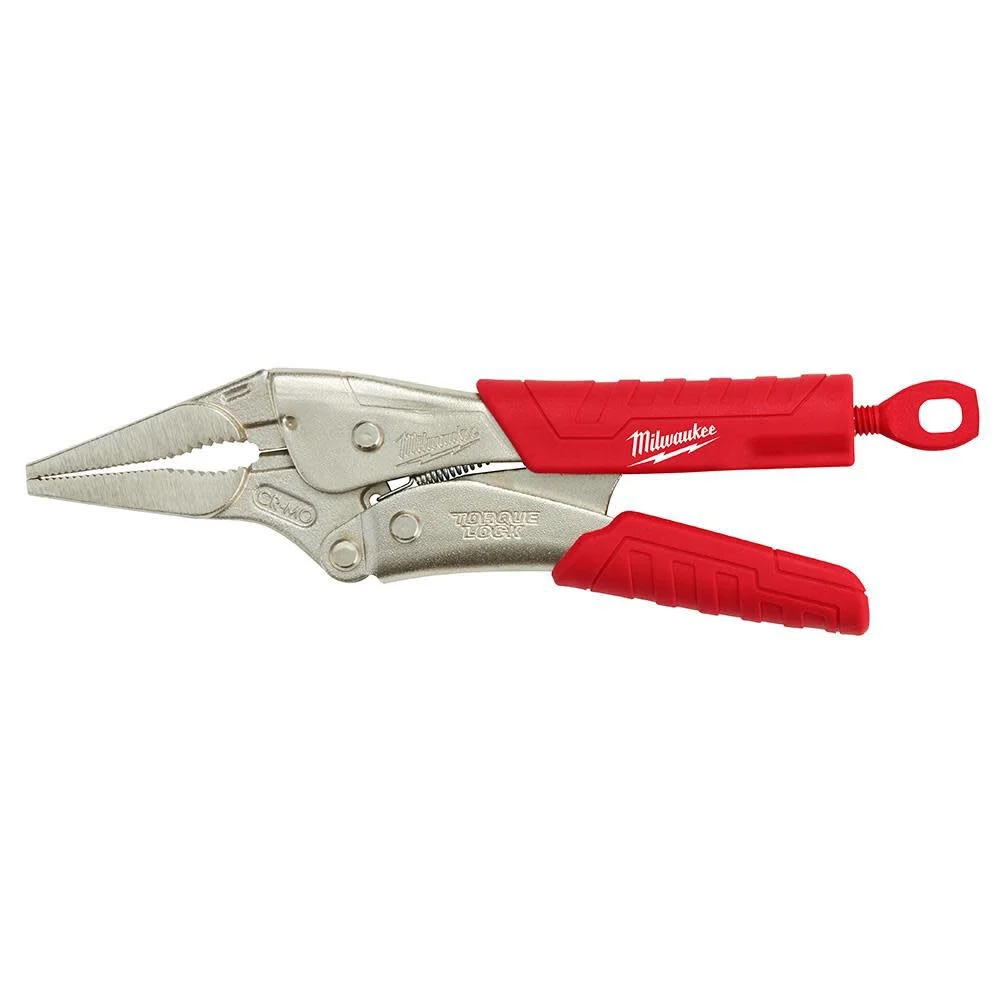 9" TORQUE LOCK™ Long Nose Locking Pliers with Grips