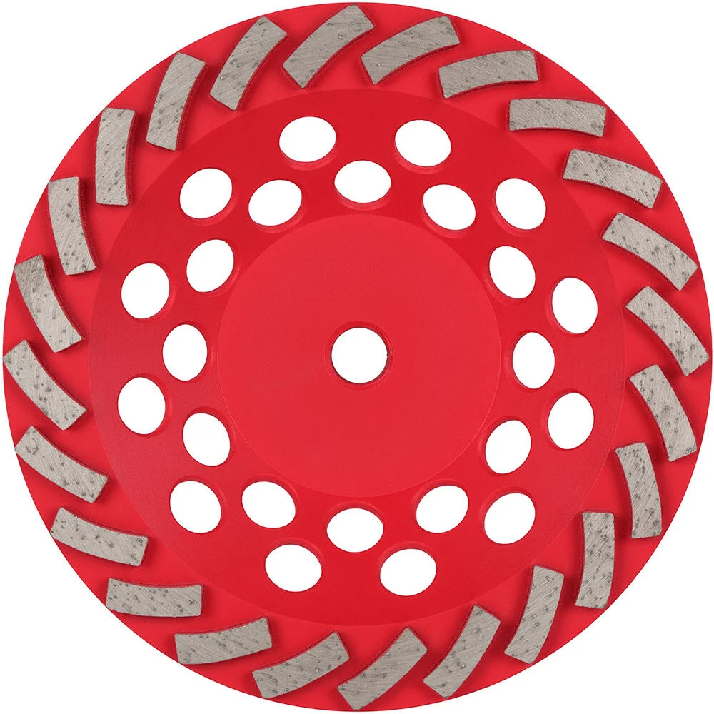 7" DIAMOND MAX™ Turbo Diamond Cup Wheel - 24 Segment