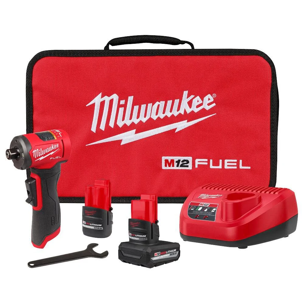 M12 FUEL™ 1/4" Right Angle Die Grinder Kit
