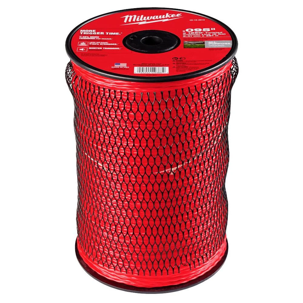 .095" x 1250' (5 lbs.) Twisted Trimmer Line