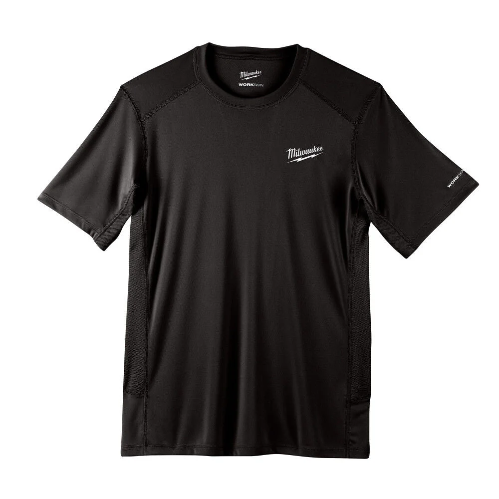 WORKSKIN™ Lightweight Performance Shirt - Short Sleeve Black Medium