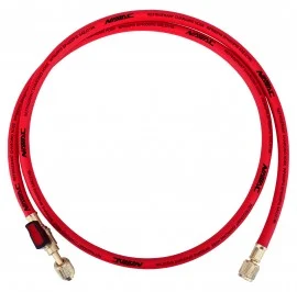 NAVAC NH5R 5' Red Refrigerant Hose with ¼" SAE, 45°