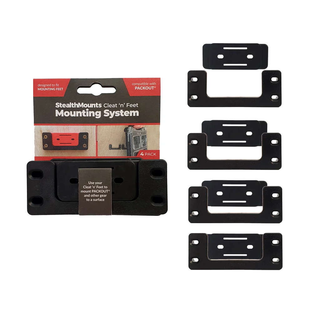 StealthMounts Cleat 'n' Feet Mounting - Cleats