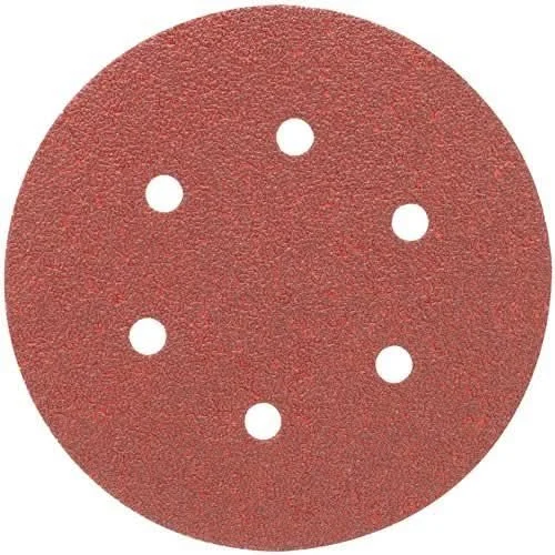 PORTER-CABLE 736611010 6" H&L EXP 6 hole 100g disc 10 pack