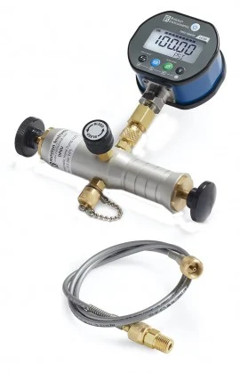 Ralston DP0V Pneumatic Pump Kit with 30 psi/210 kPa LC20 gauge, 3ft hose, 1/4" MNPT adapter
