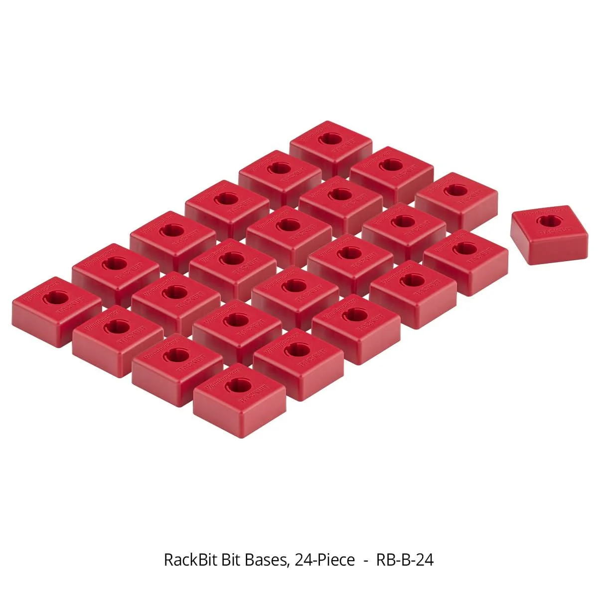 Woodpeckers RB-B-24 RackBit Bit Base (24-Pack)