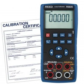 REED R5825-NIST Loop Calibrator, includes Traceable Calibration Certificate