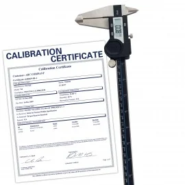 REED R7412-NIST Digital Caliper, 12" (300mm), includes Traceable Calibration Certificate