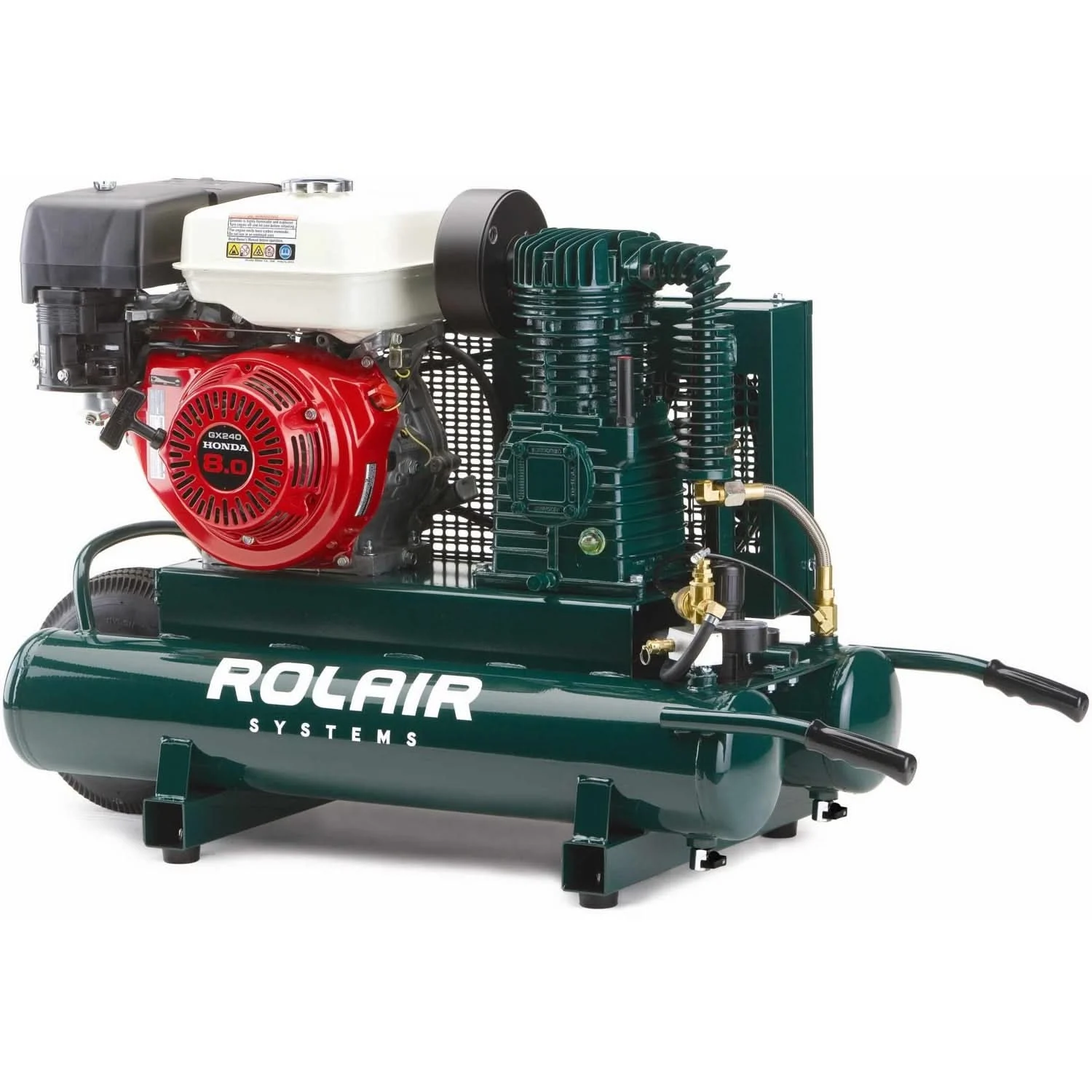 Rolair 1040HK18 8 or 9 HP Honda Gas Powered Compressor