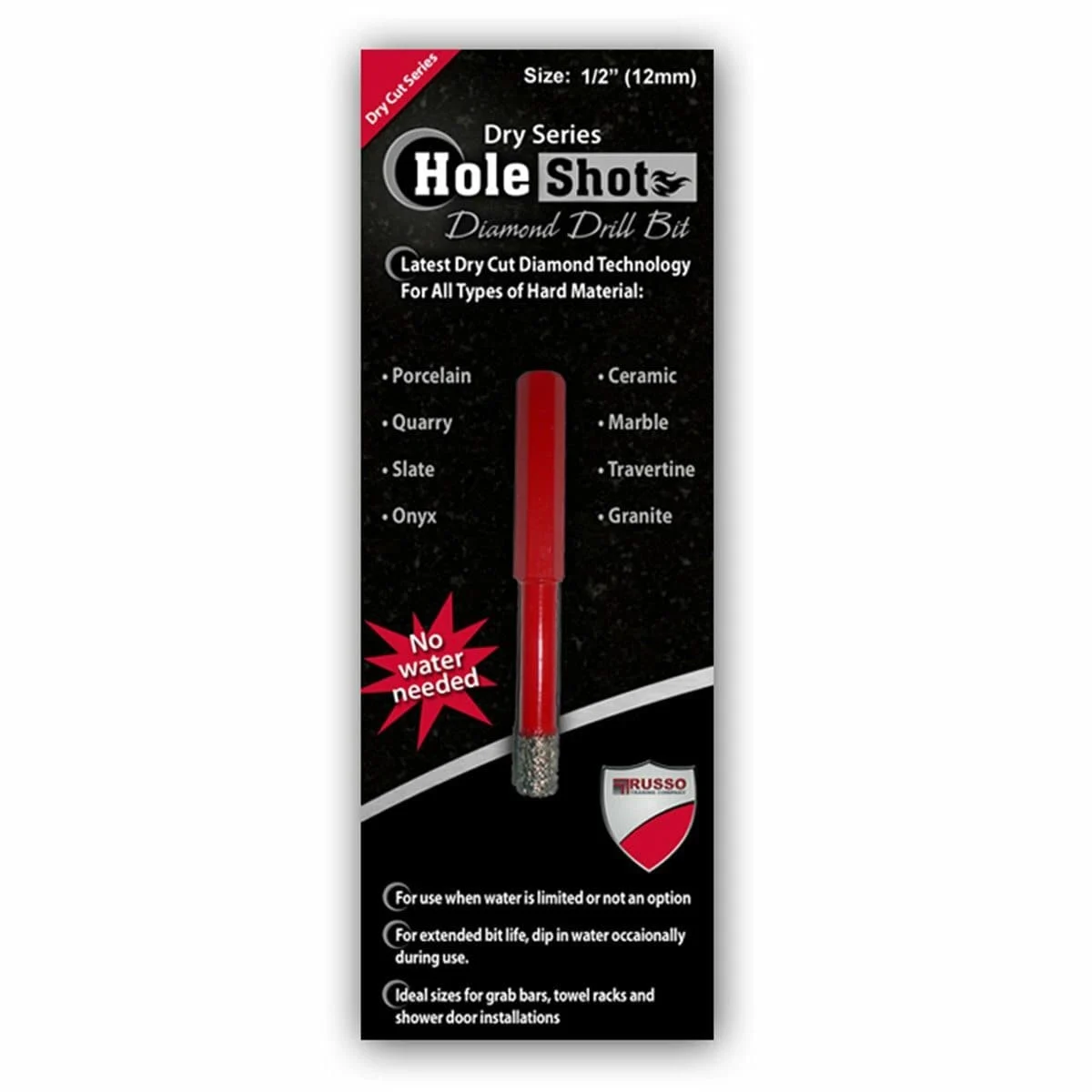 RTC Hole Shot Dry Series Drill Bits