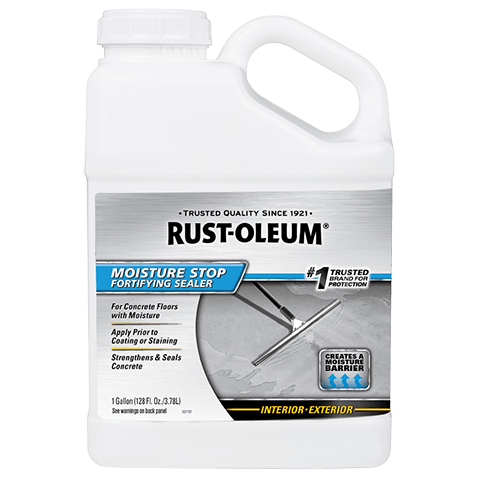Rust-Oleum Moisture Stop Fortifying Sealer - Gallon (Case of 4)