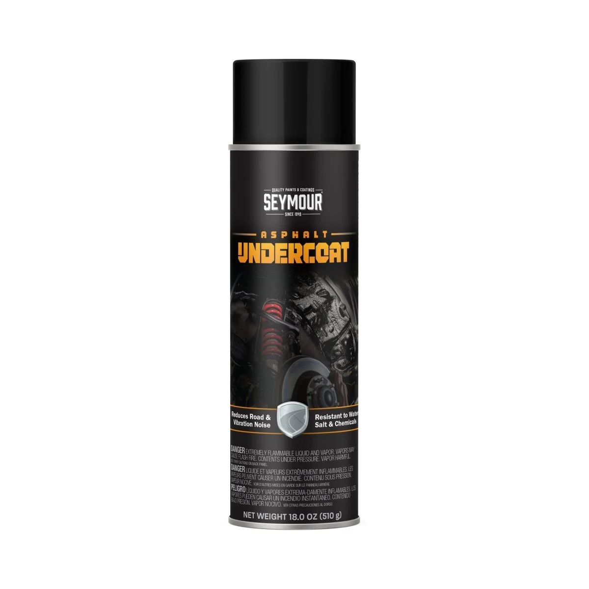 Asphalt Undercoat Aerosol Spray - Case of 12