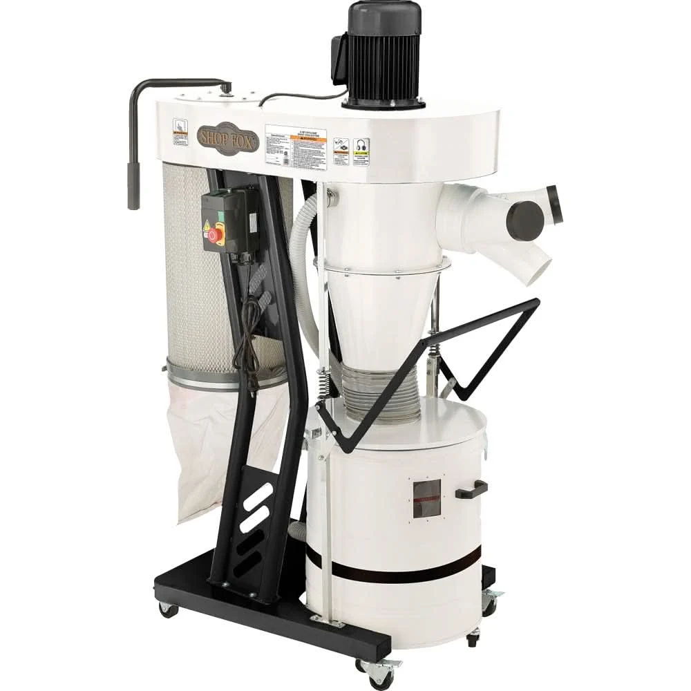 Shop Fox W1868 2 HP Portable Cyclone Dust Collector