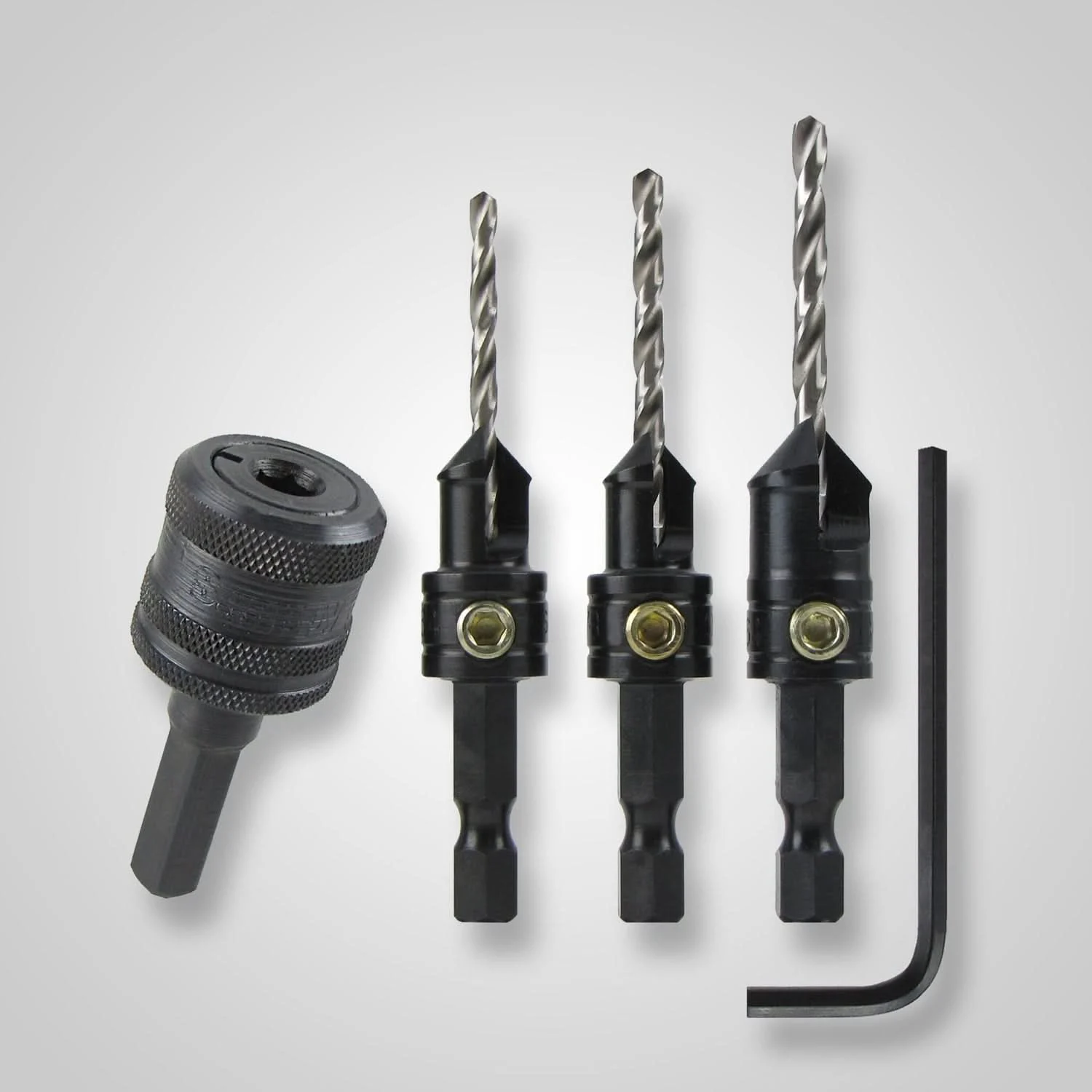 Snappy 43400 Chuck & 3-Piece  Countersink Set