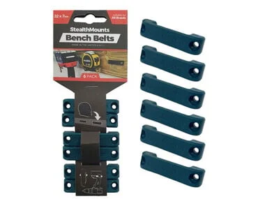 Stealthmounts Bench Belt 6pk Blue