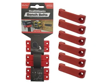 Stealthmounts Bench Belt 6pk Red