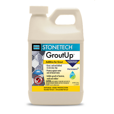 Stonetech® GroutUp™ Additive 64 fl oz (1.9 L) Bottle - 4 / case