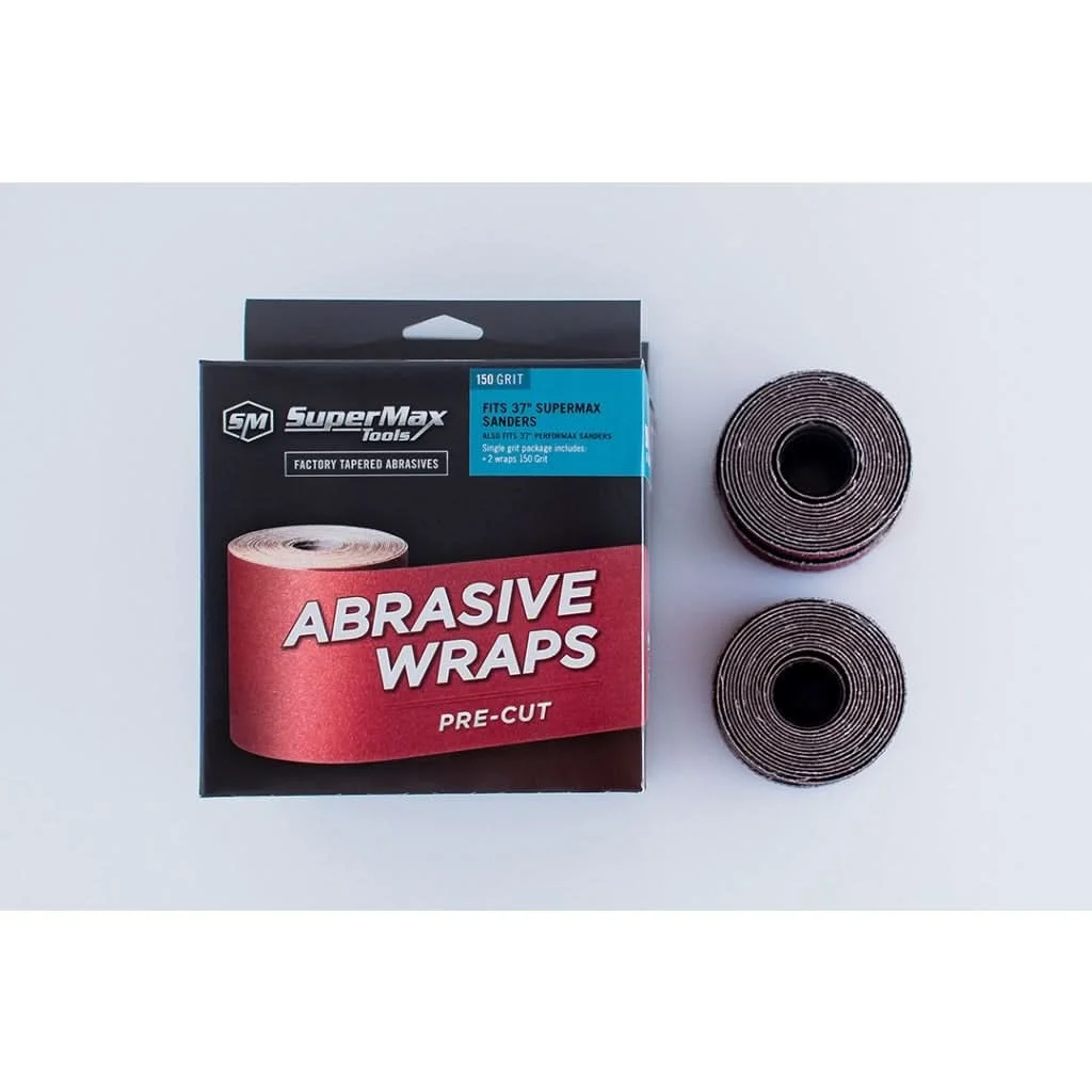 Supermax 60-7080 80-Grit, 37" Drum, 2-Pack