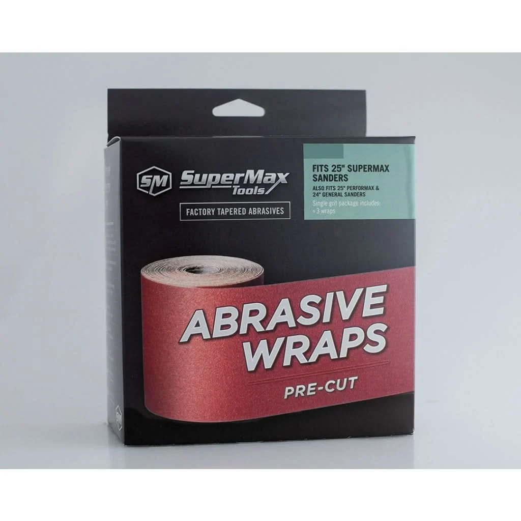 Supermax 625-120 120-Grit, 25" Drum, 1-Pack