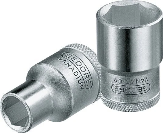 1/2" Gedore Red Socket Insert for 14 mm External Hexagon Bolts [2 Pieces]