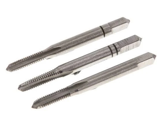 3-Piece Hand Thread Tap M 4x0.70 Standard Thread (DIN 352)