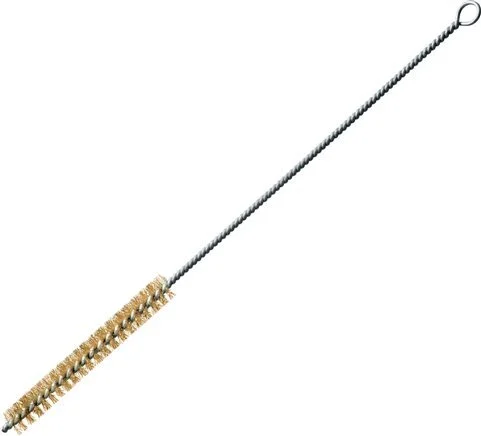 Tube Brush With Eyelet 30 mm Brass Wire Corrugated 500mm