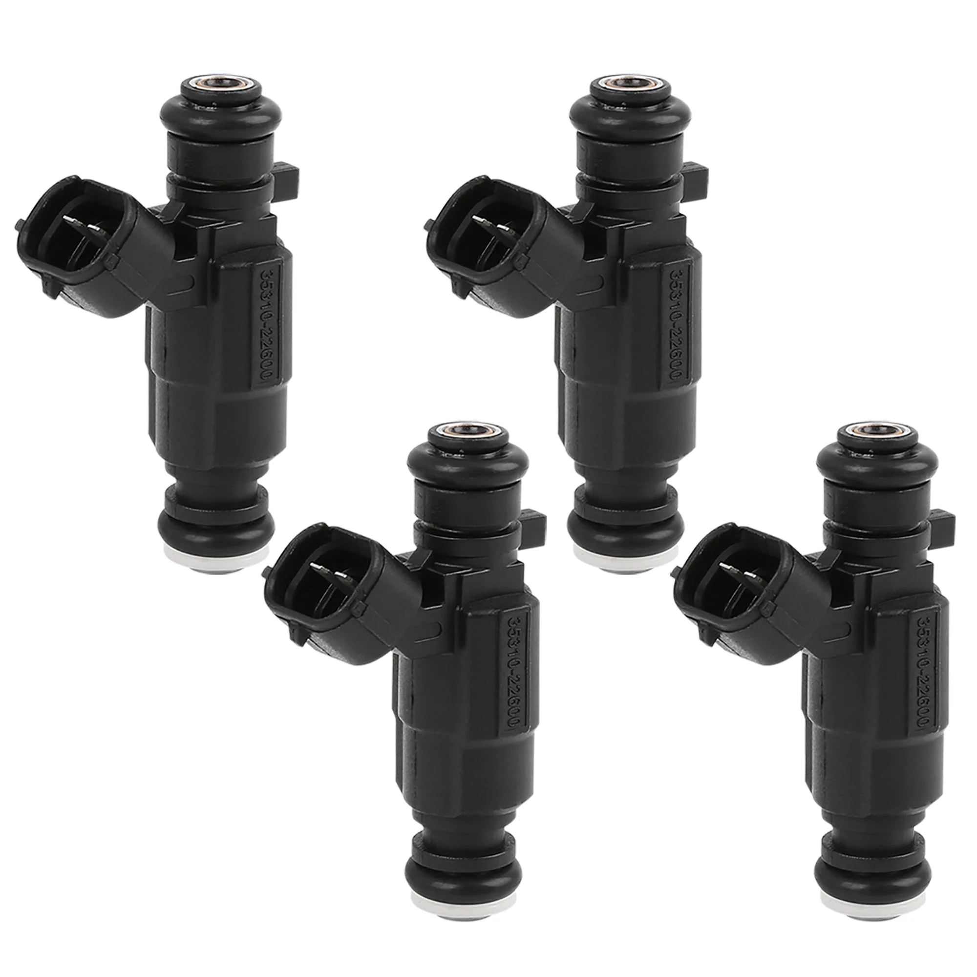 4 Pcs 35310-22600 Fuel Injectors for Hyundai Accent 2000 2001 2002 2003 2004 2005 1.5L 1.6L