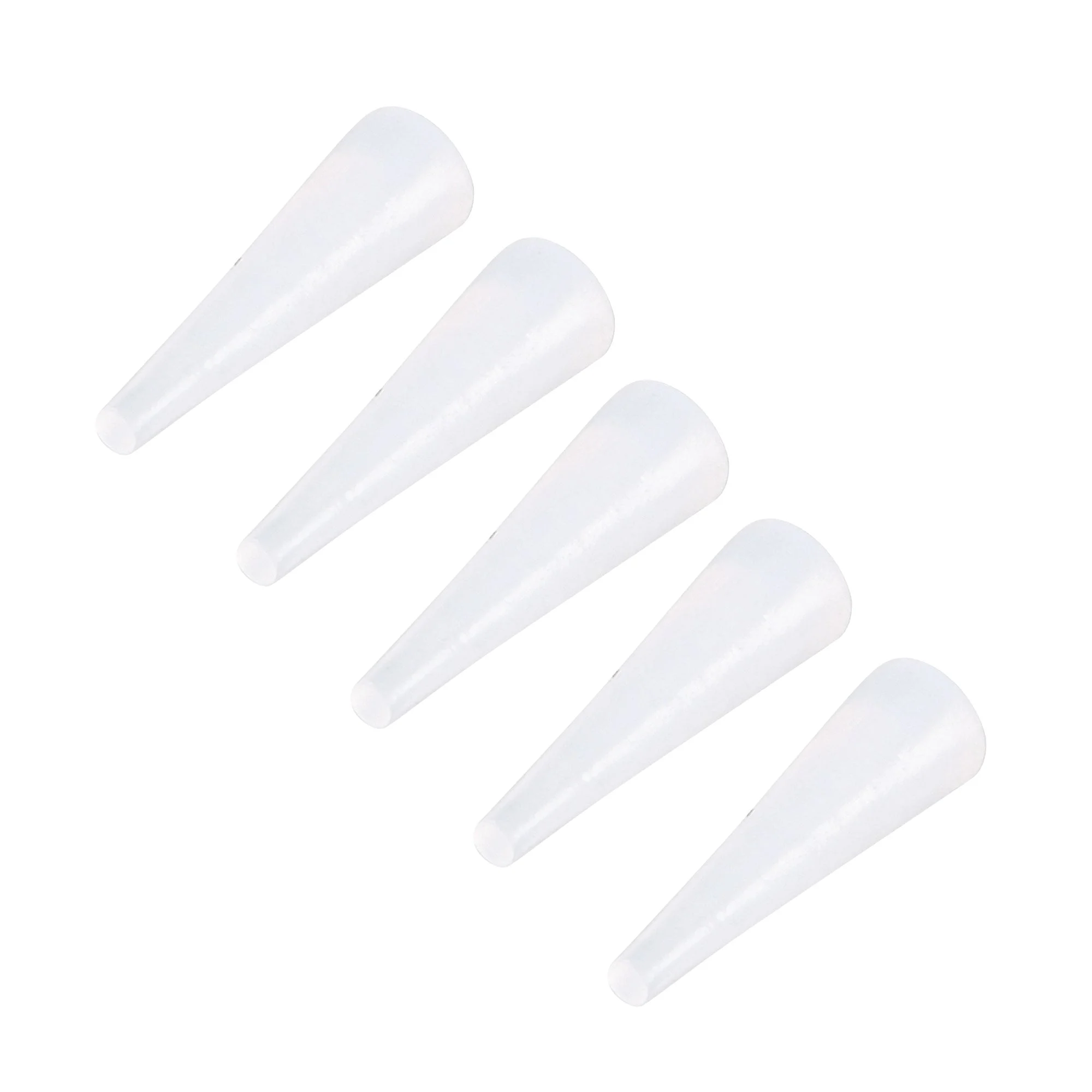 1/16" to 3/16" Solid Silicone Rubber Tapered Plug for Powder Coating 50pcs