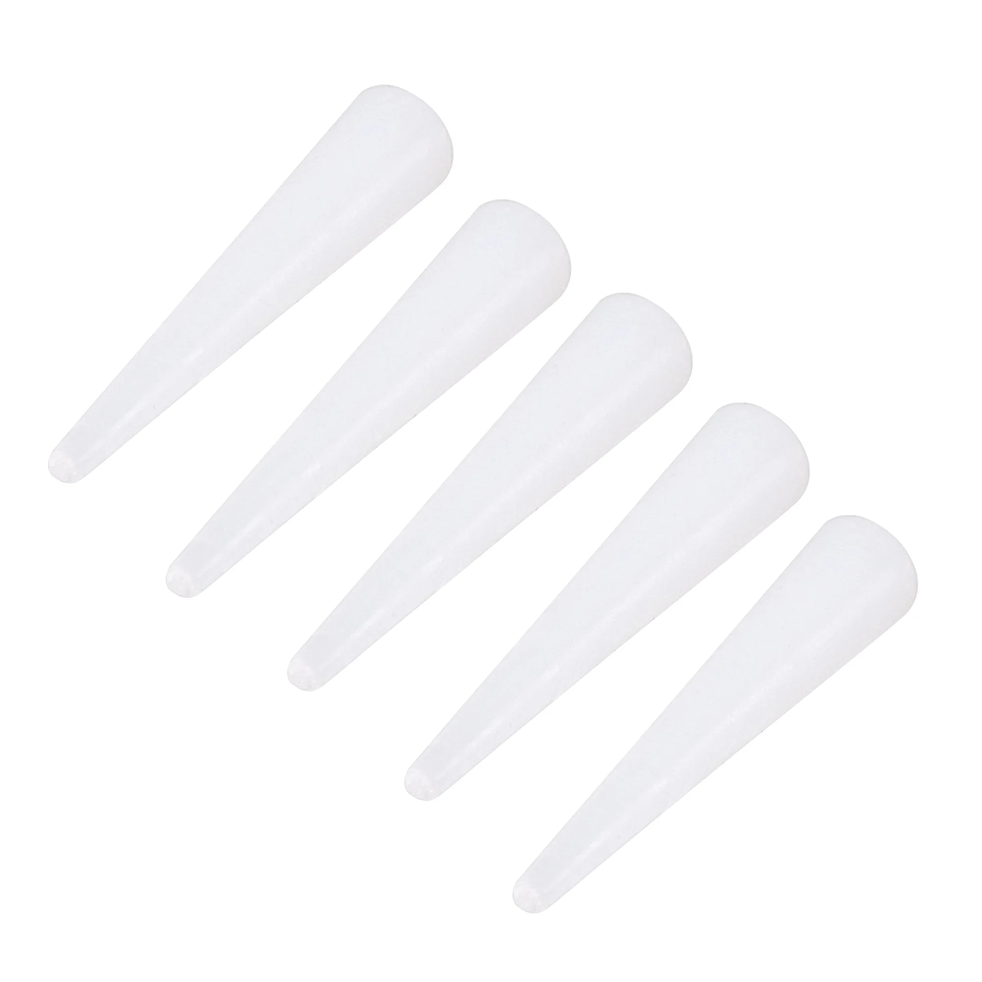 1/16" to 7/32" Solid Silicone Rubber Tapered Plug for Powder Coating 30pcs